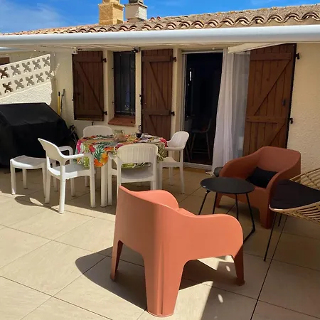 Apartamento Le Coin Des Cigales - Piscine - Parking - Proche Village Naturiste - Histoire De Clés Agde